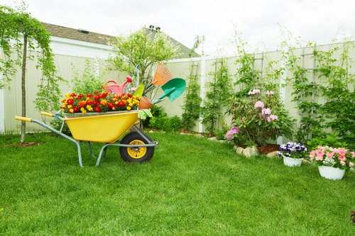 Low-maintenance Docklands garden renovation with resilient plants and hardscaping